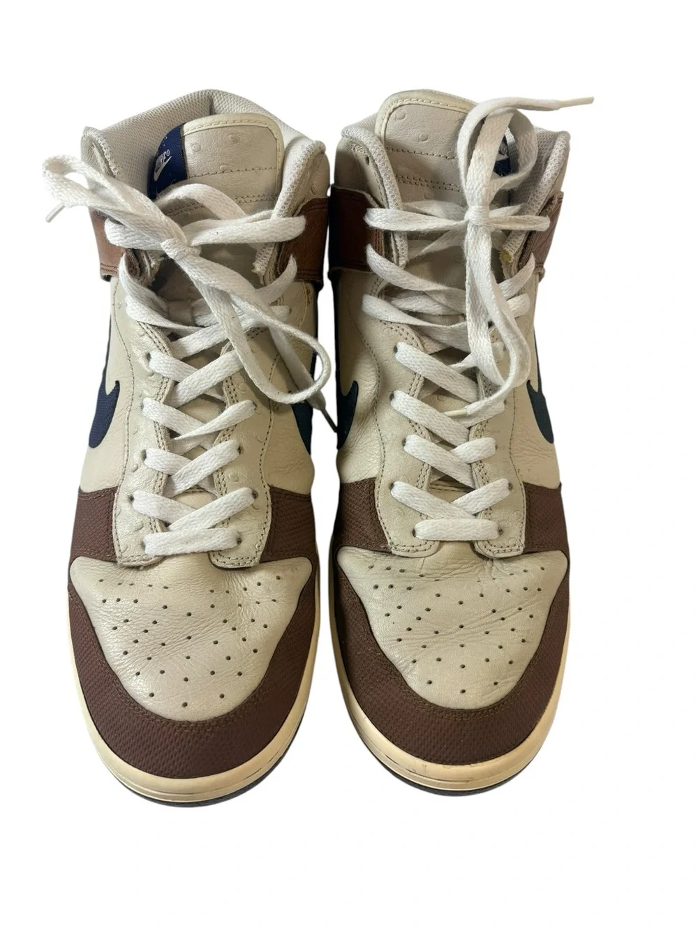 Nike Dunk High Premium “Baroque Brown” Sneakers Men’s Size 13 Vintage Y2K READ